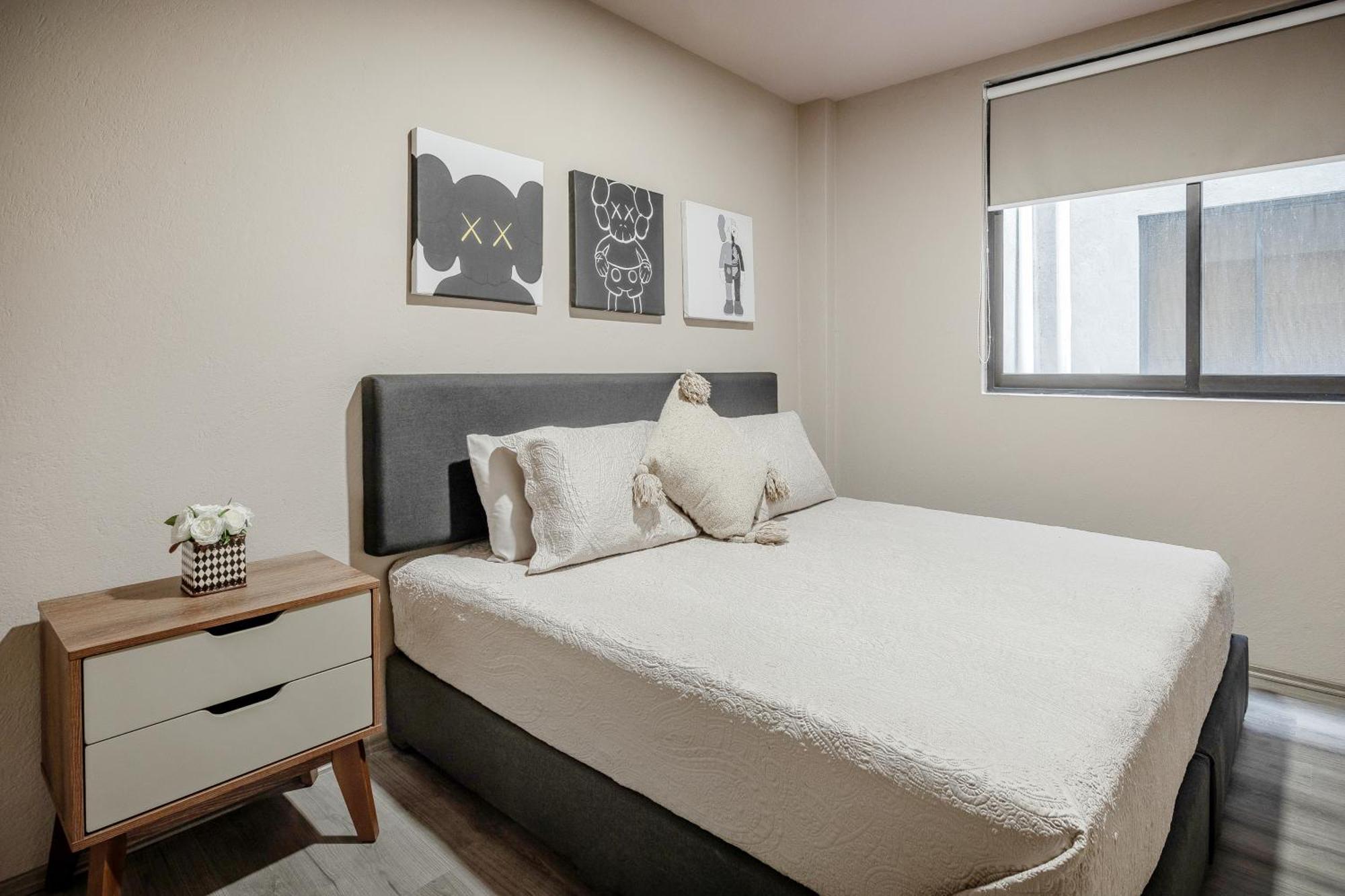 Roma Norte Escape - 2Br-Fast Wifi Elevator Laundry Mexiko-Stadt Exterior foto